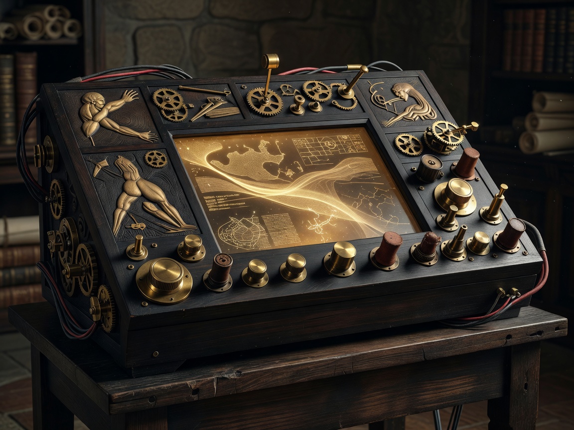 DaVinci Revival & Archive Master Console Interface Screen