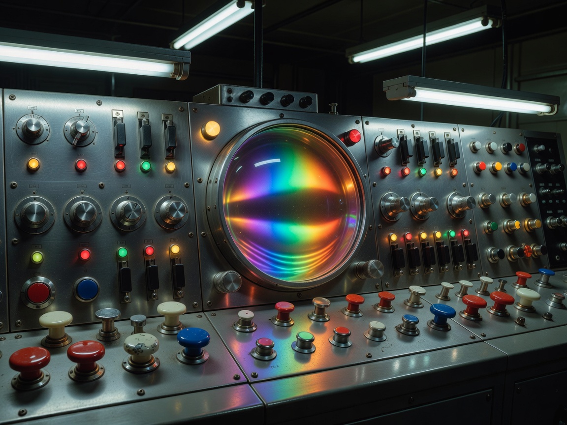 ChromaRestore Spectral Color Calibrator Controls Panel